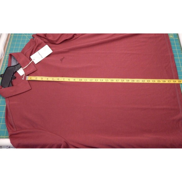 Tommy Bahama Men's Maroon Short Sleeve Button Up Casual Shirt XXL NWT - Picture 4 of 15